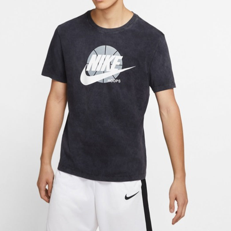 Nike Basketball Printing Pattern Short Sleeve Black CD1297-010