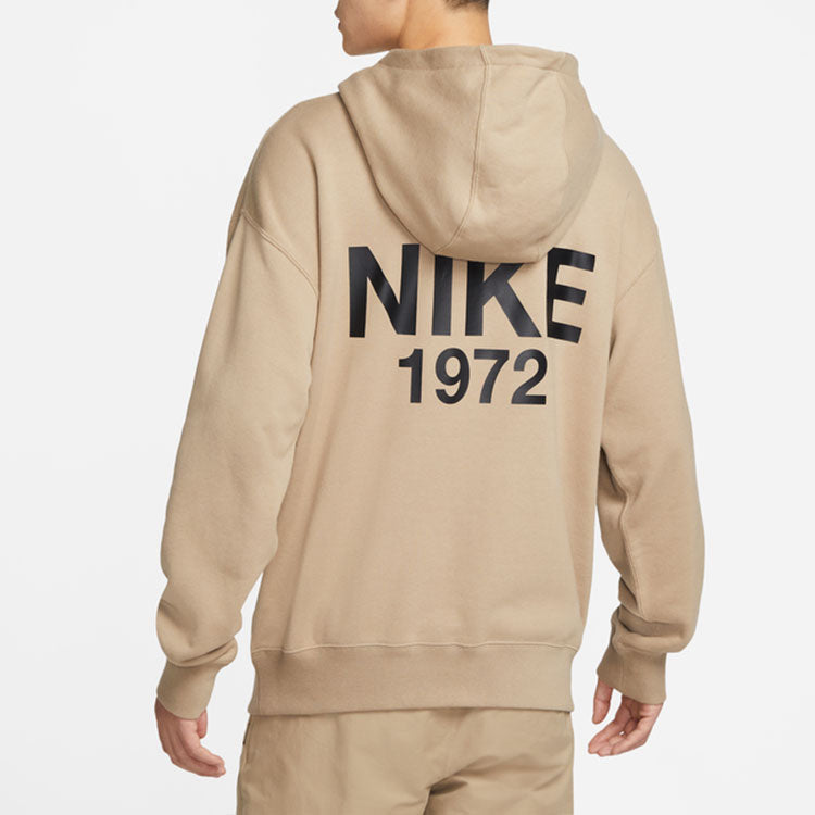 Nike Logo Hoodie 'Khaki' FQ7269-247
