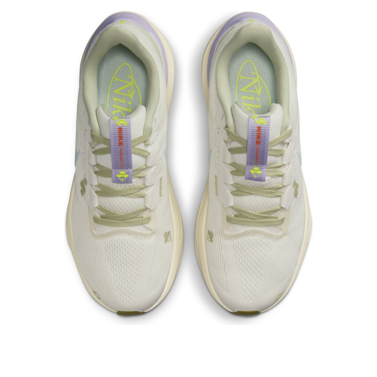 (WMNS) Nike Air Zoom Structure 25 'Sail Glacier Blue Volt' HQ3466-141