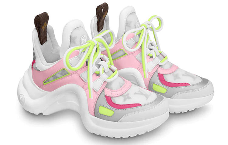 (WMNS) LOUIS VUITTON LV Archlight Sports Shoes Pink/Green 1A65JQ