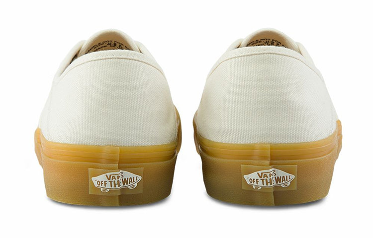 Vans Authentic Breathable Wear-Resistant Non-Slip Low Top Casual Skate Shoes Ivory White VN0A5HYP9GZ