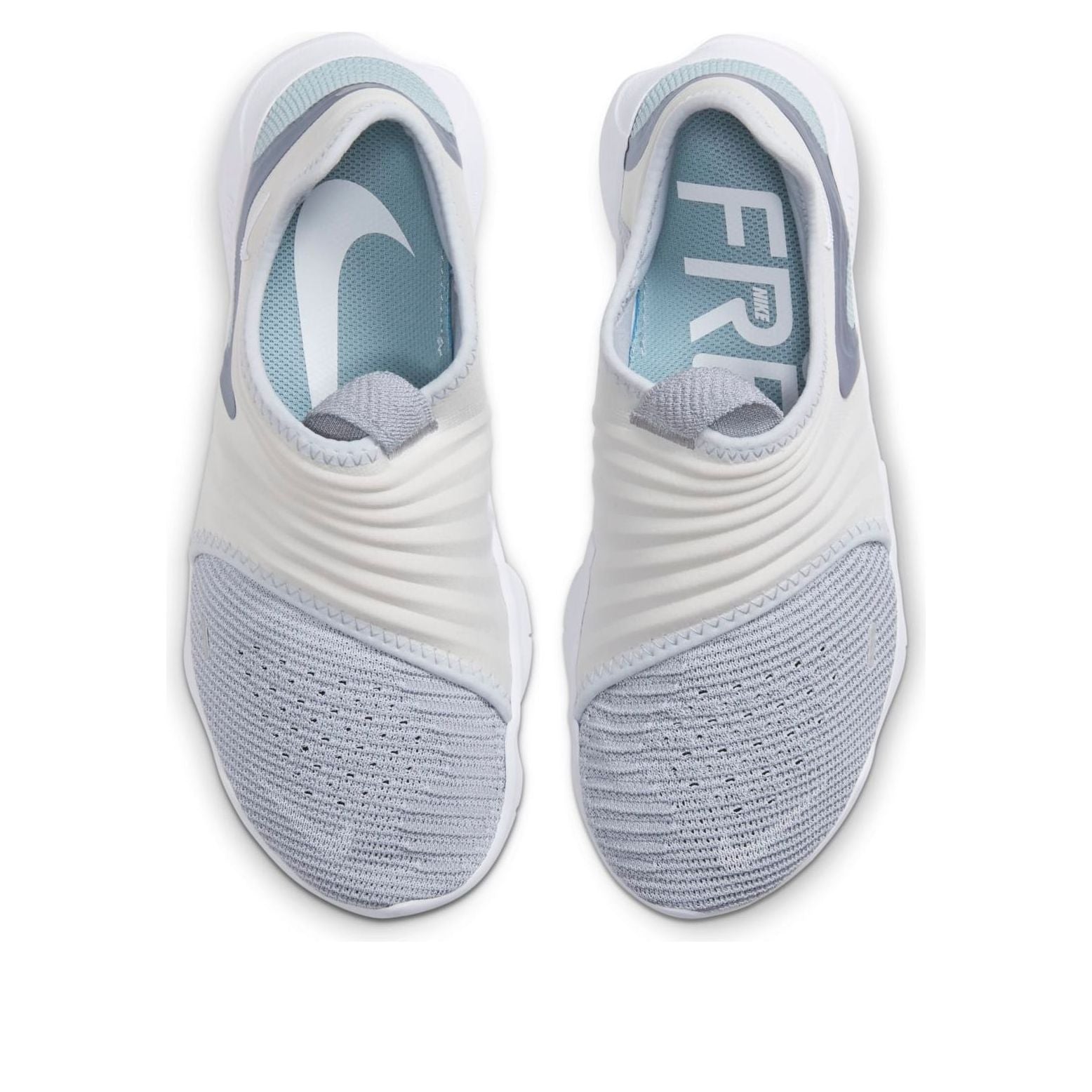 (WMNS) Nike Free RN Flyknit 3.0 White/Blue AQ5708-007