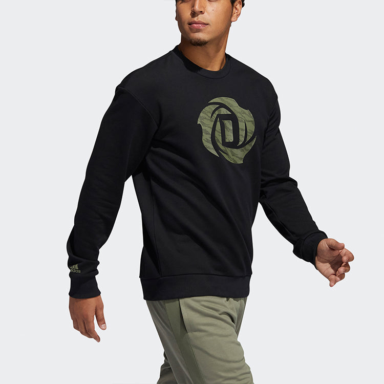 Men's adidas Basketball Sports Pullover Black GP6115