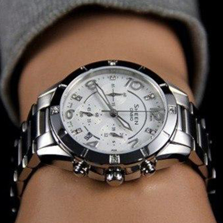 CASIO SHEEN Series Quartz SHE-5021D-7A /White Silver Analog SHE-5021D-7AQ