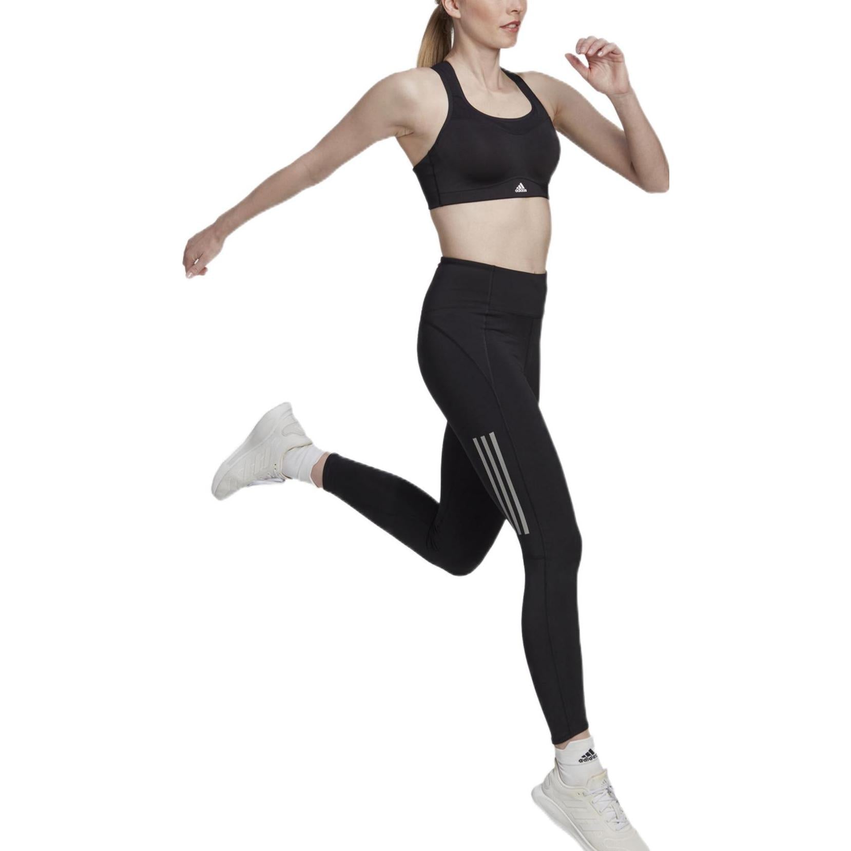 (WMNS) adidas Own The Run Winter Tights Asia Sizing 'Black' HN0101