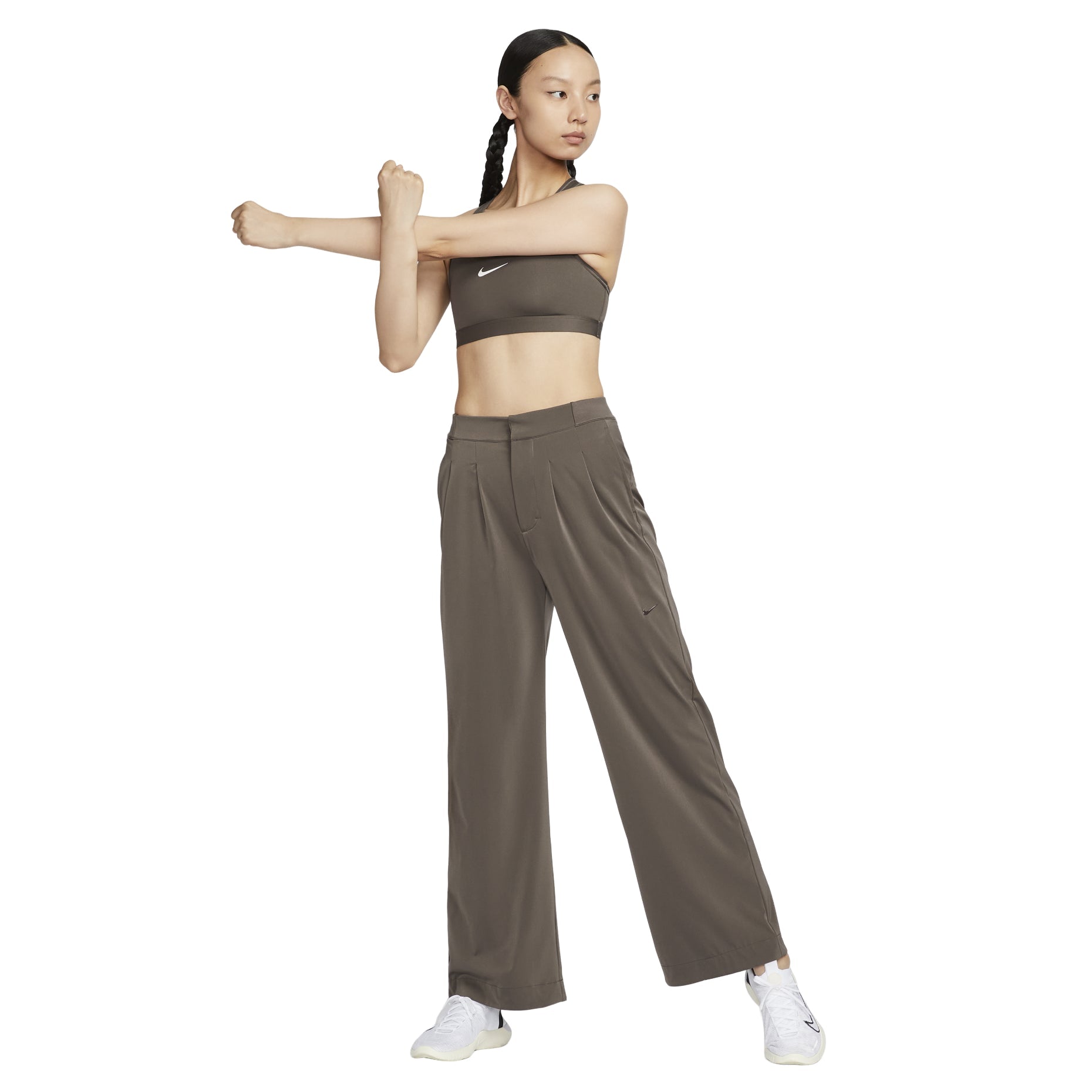 (WMNS) Nike Bliss Dri-FIT Pants Asia Sizing 'Ironstone' FQ2167-004