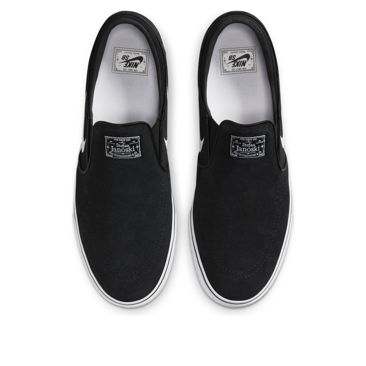 Nike SB Stefan Janoski+ Slip 'Black White' FN5893-001
