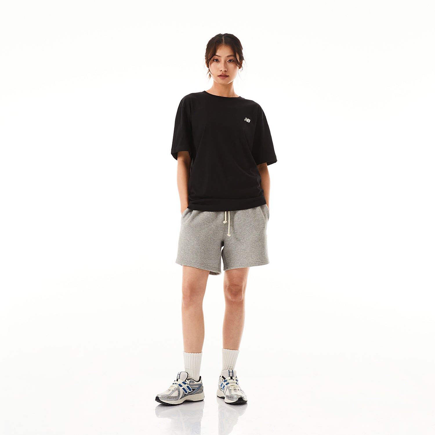 New Balance NB Small Logo T-Shirt Asia Sizing 'Black' NEE24081-BK