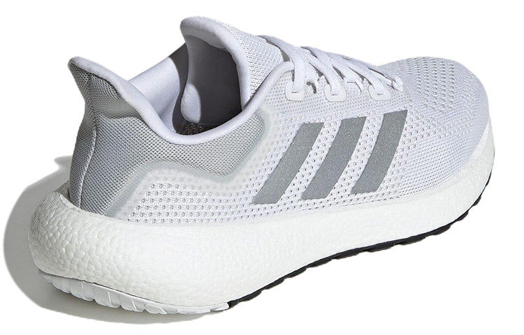 (WMNS) adidas PureBoost Jet 'White Silver Metallic' GW0906