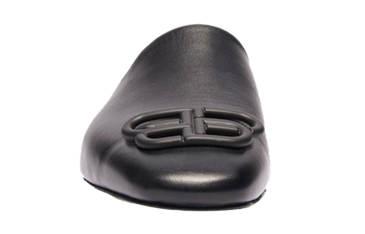(WMNS) Balenciaga Cosy Slippers Black 590935WA7221000