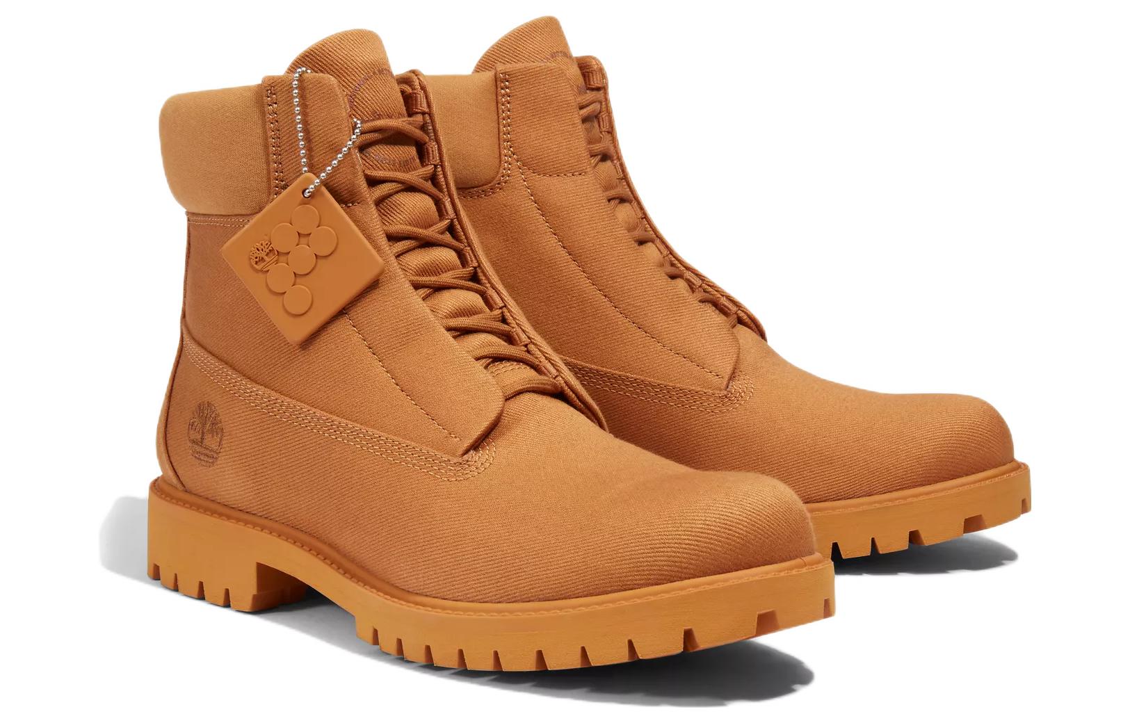Timberland x Pangaia Waterproof 6-Inch Boots 'Wheat' A5YVU231