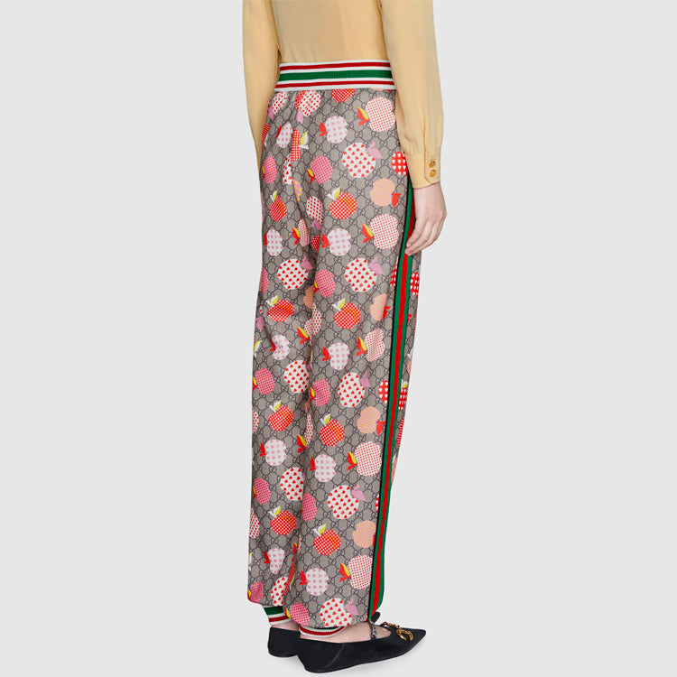 (WMNS) Gucci Les Pommes Jogging Pant 'Beige' 663573-XJDOD-5943