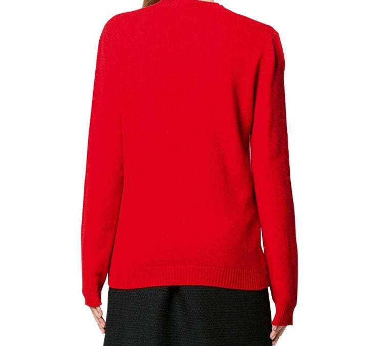 (WMNS) Gucci Deer Logo Wool Red 579950-XKAWE-6397