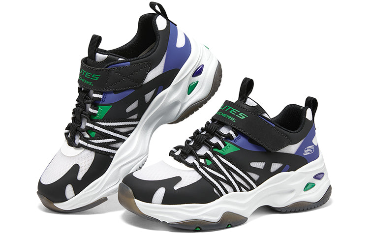 (GS) Skechers DLITES 'Black Blue White' 405236L-BKMT