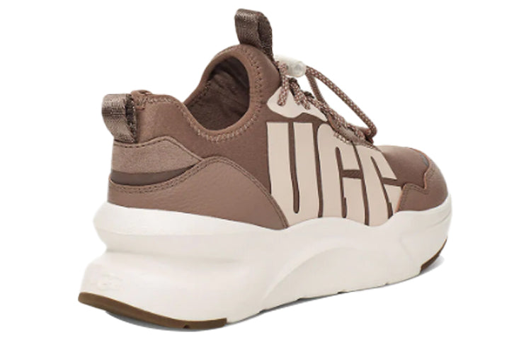(WMNS) UGG La Daze Sports Shoe Brown White 1114494-CMRGN
