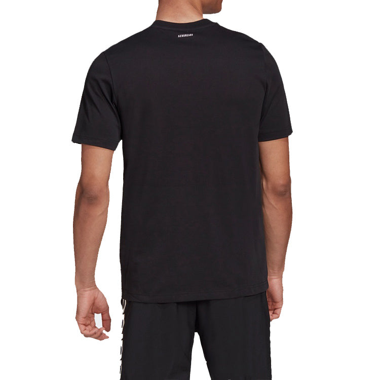 adidas M Hyprl Vrtlg Training Sports Short Sleeve Black GD5919