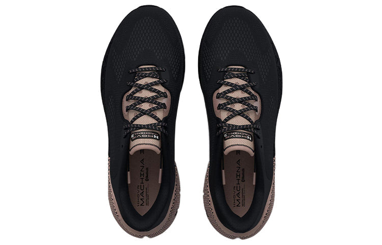 (WMNS) Under Armour HOVR Machina 3 'Black Metallic Rose Gold' 3024907-002