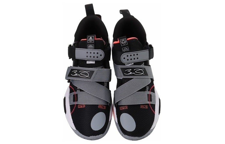Li-Ning Wade All City 9 V2 'Black Rock Grey' ABAR075-2