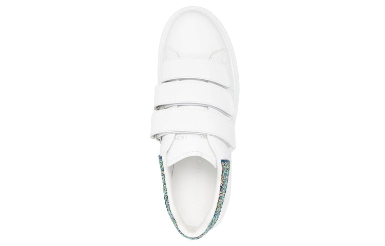 (WMNS) Alexander McQueen Oversized Triple Strap Sneaker 'White Glittered' 697106WICG59994