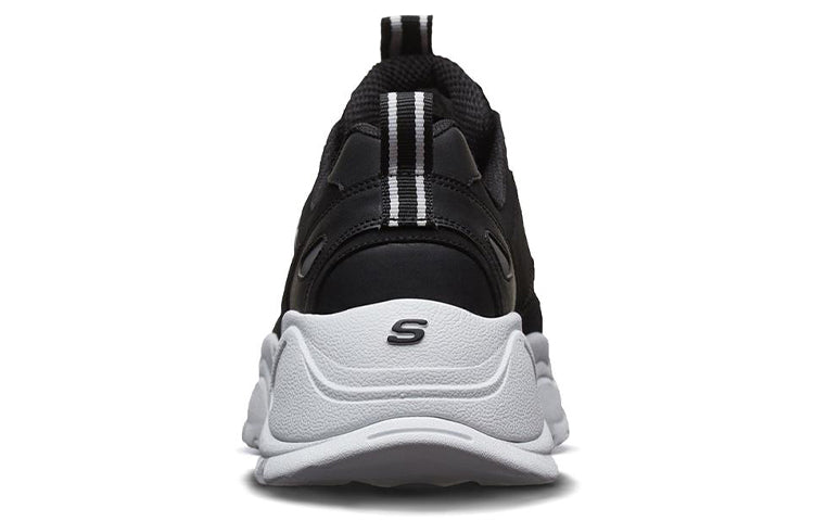 Skechers Kozmiks Low-Top Running Shoes Black/White 999103-BLK