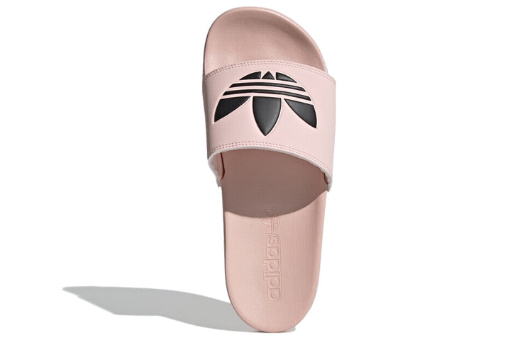 (WMNS) adidas originals Adilette Lite Slipper 'Pink Black' EG8682