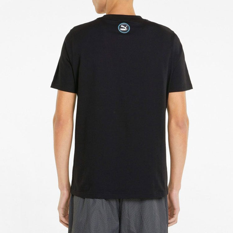 PUMA Sportswear Graphic Tee 'Black' 533623-01