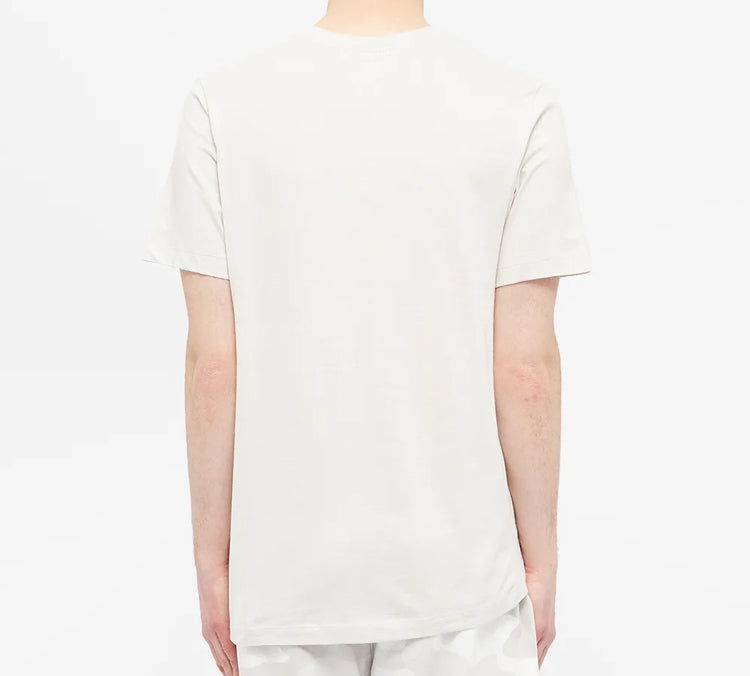 Nike White Logo Embroidered Short Sleeve Creamy White AR4997-072