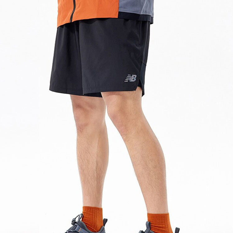 New Balance Fast Flight 2IN1 Shorts Asia Sizing 'Black' MS21254-BK