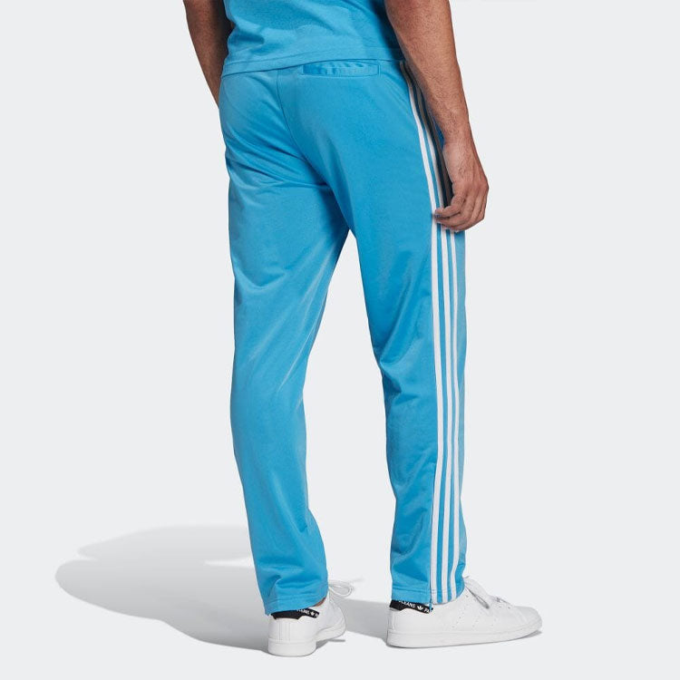 Men's adidas originals Solid Color Stripe Casual Sports Pants/Trousers/Joggers Japanese Version Blue HB9386