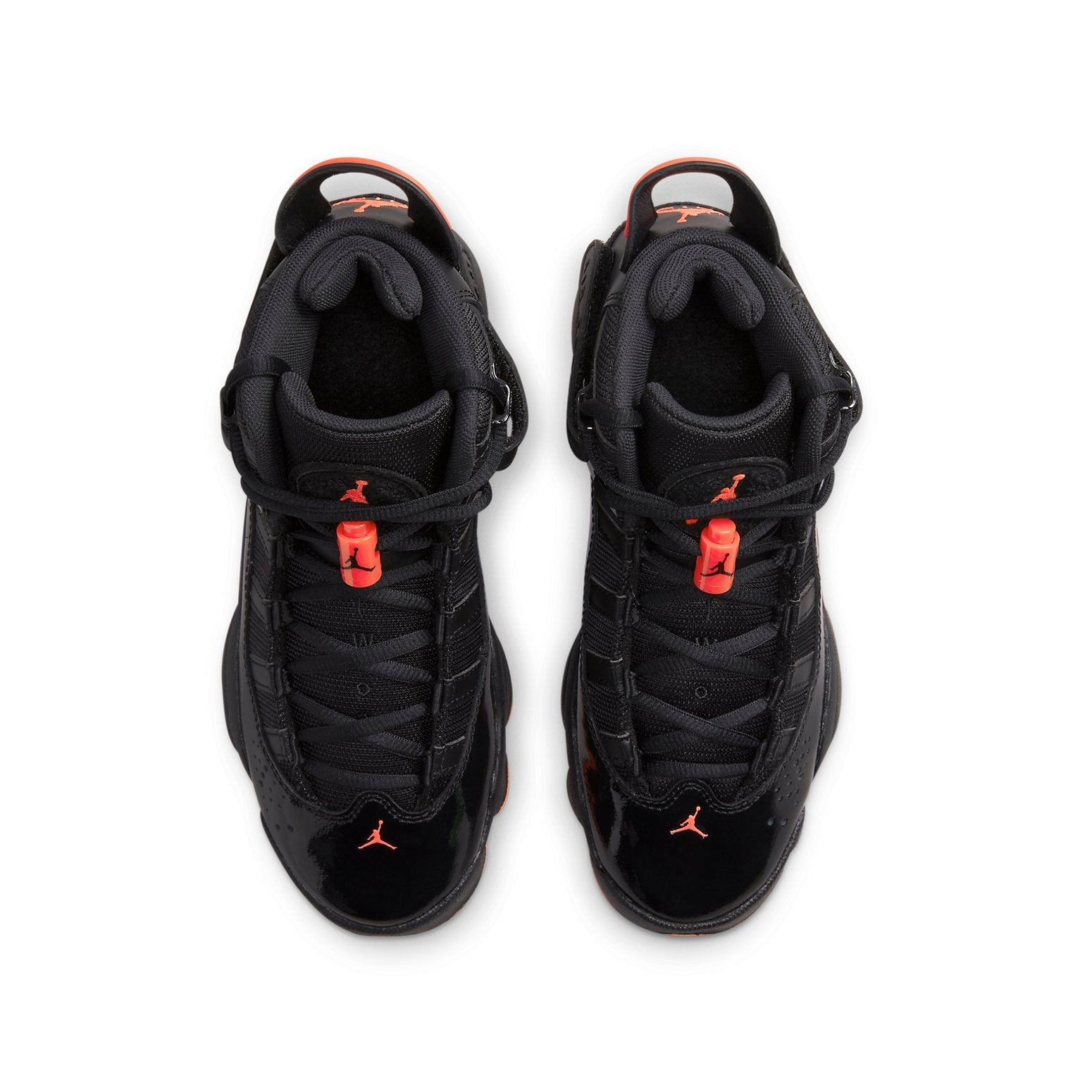 (GS) Air Jordan 6 Rings 'Black Infrared' 323419-066