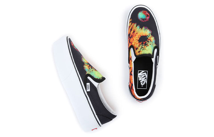 Vans Classic Slip-On Stackform 'Black Orange' VN0A7Q5RBML