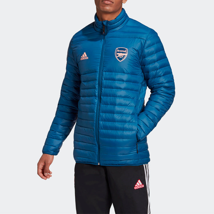 adidas Arsenal Soccer/Football Sports Down Jacket Navy Blue FQ6911