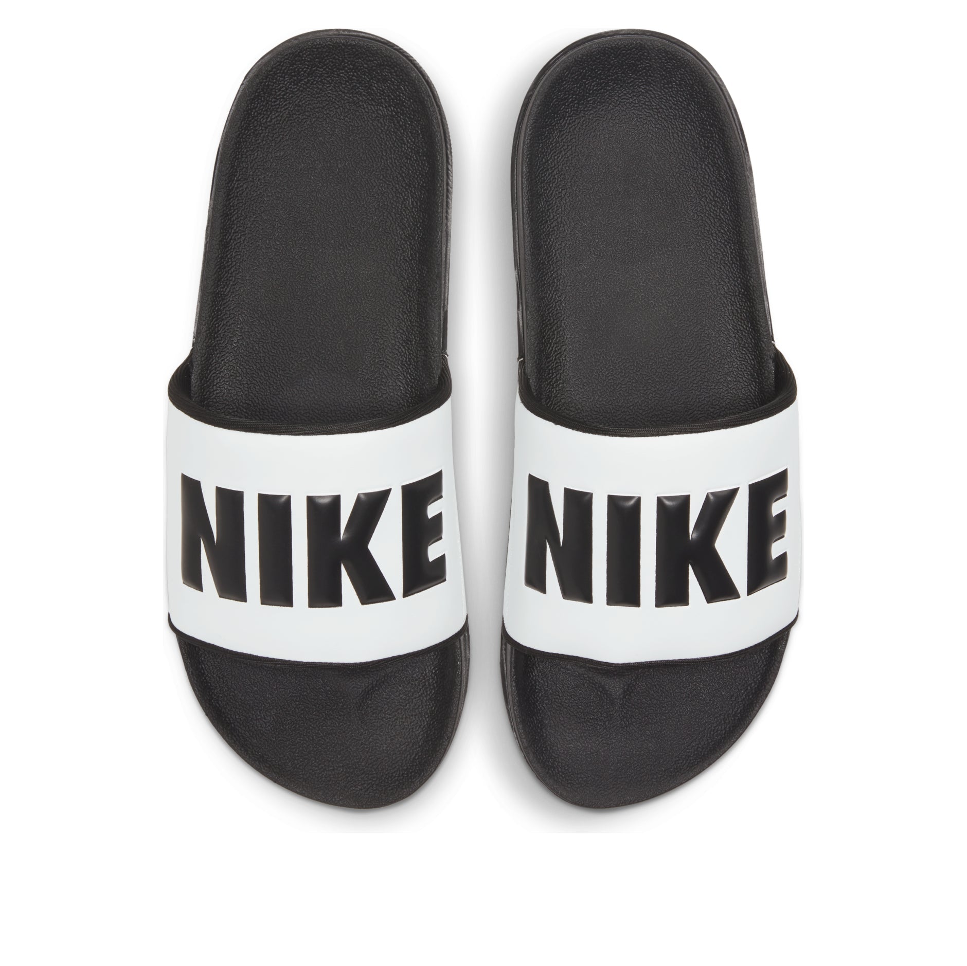 (WMNS) Nike Offcourt Slide 'Black Summit White' BQ4632-011