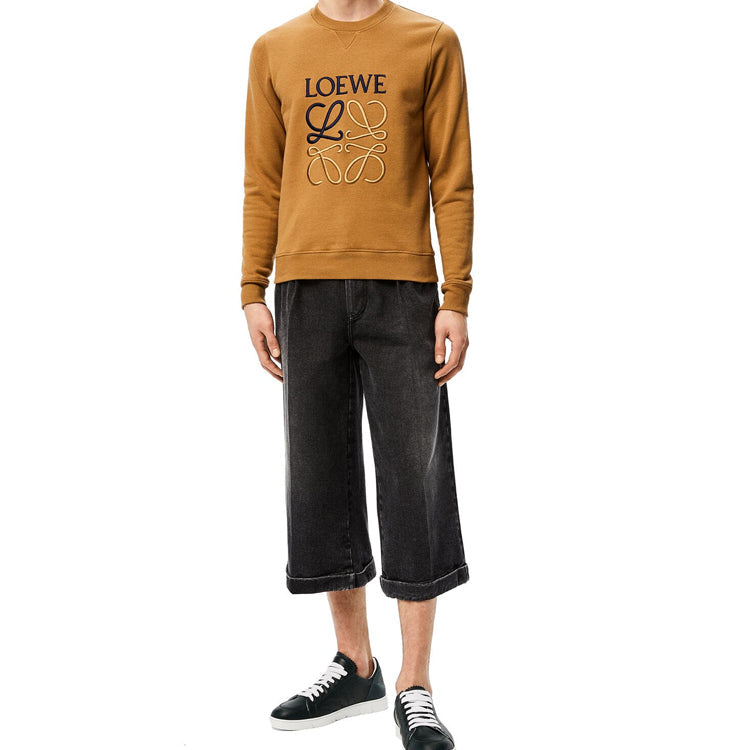 Men's LOEWE Anagram Logo Embroidered Pullover H526341XA1-3150