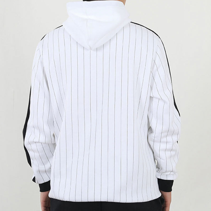 PUMA Pinstripe Stripes Sweatshirt White 530179-02