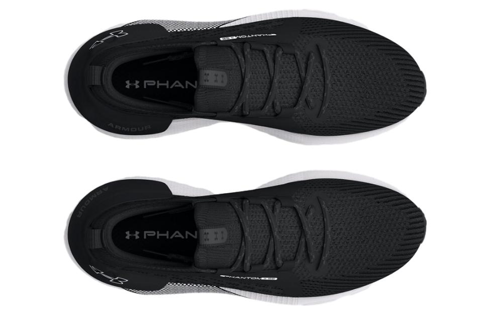 (WMNS) Under Armour HOVR Phantom 3 SE 'Black White' 3026584-002