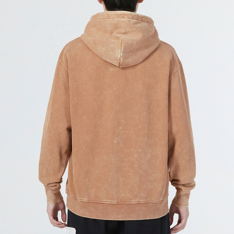 Air Jordan Tie Dye Label Athletic Loose Pullover Hoodie Men's Mineral Clay Yellow DR3088-215