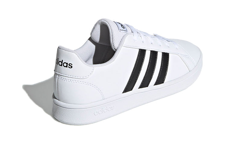 (GS) adidas Grand Court J 'White Black' EF0103