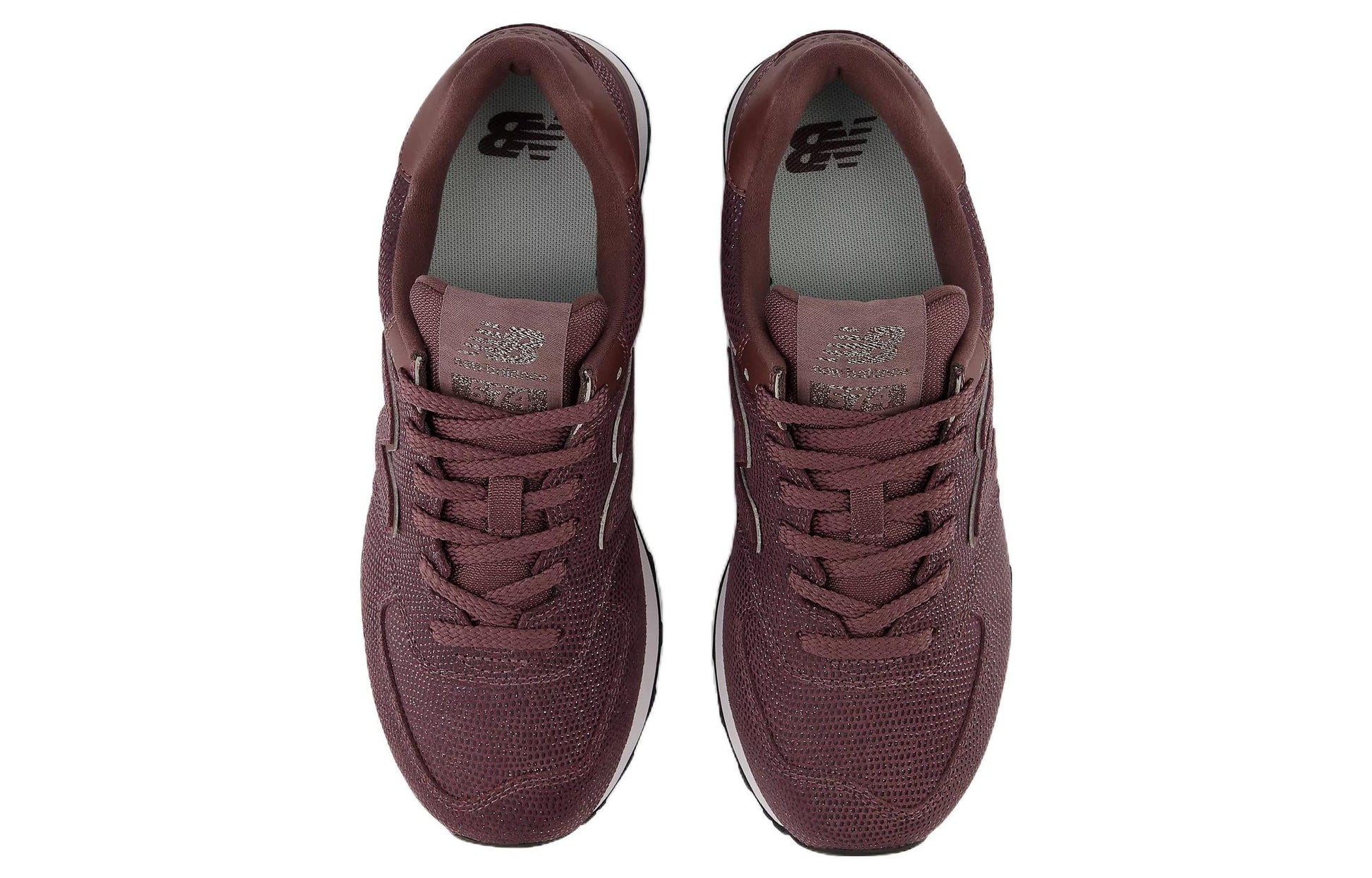 (WMNS) New Balance 574 'Burgundy Bone Reptile' WL574VEL