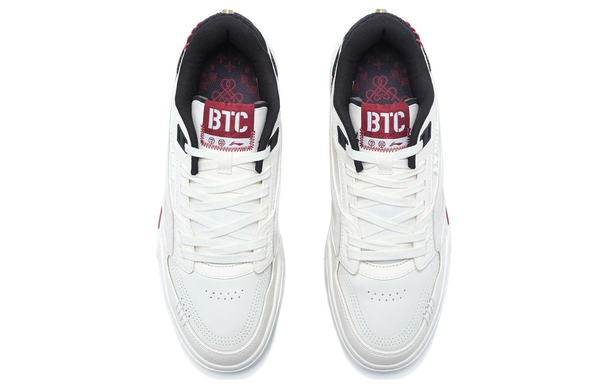 Li-Ning 001 BTC Prm 'White Burgundy' AGCT003-3