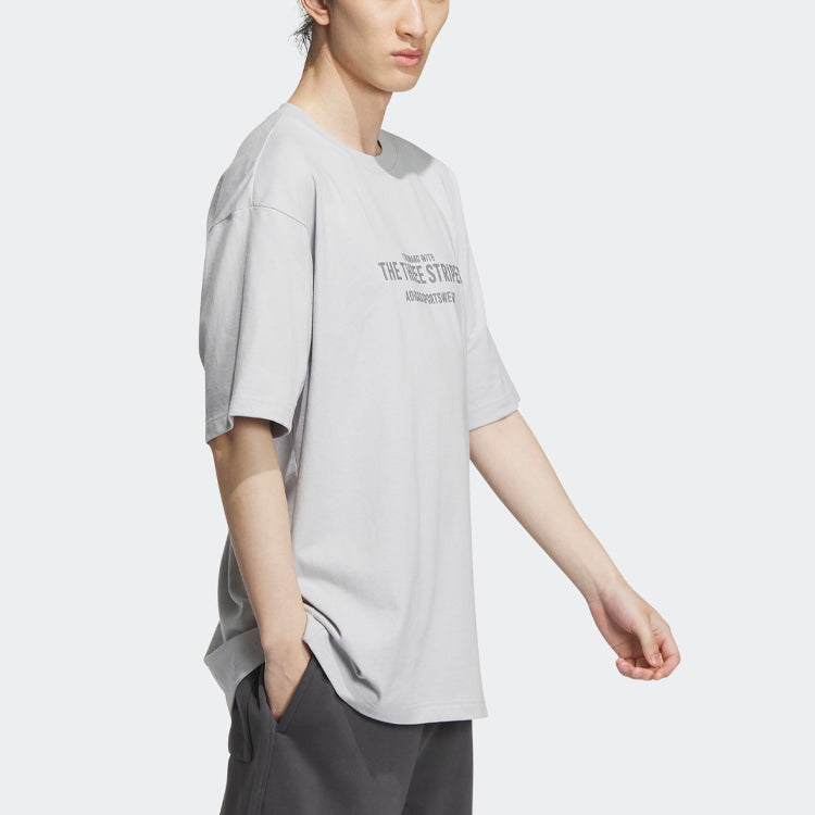 adidas Verbiage T-Shirts 'Grey' IP3930