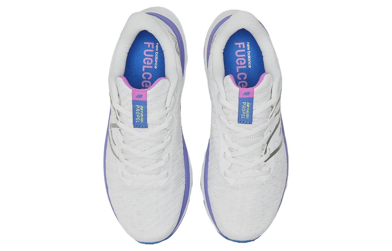 (WMNS) New Balance FuelCell Propel v4 'White Electric Indigo' WFCPRCW4