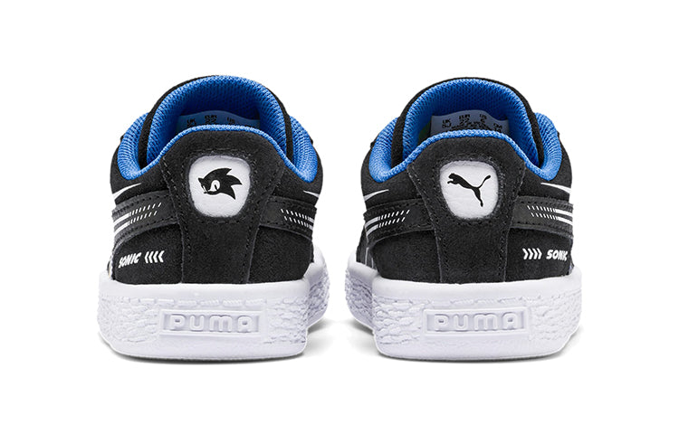 (TD) SEGA x PUMA Suede Sonic Sneakers Black/Blue 371999-01