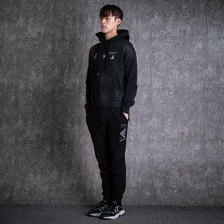 Men's Off-White Printing Ordinary Version Black OMBB034F20FAB0011001