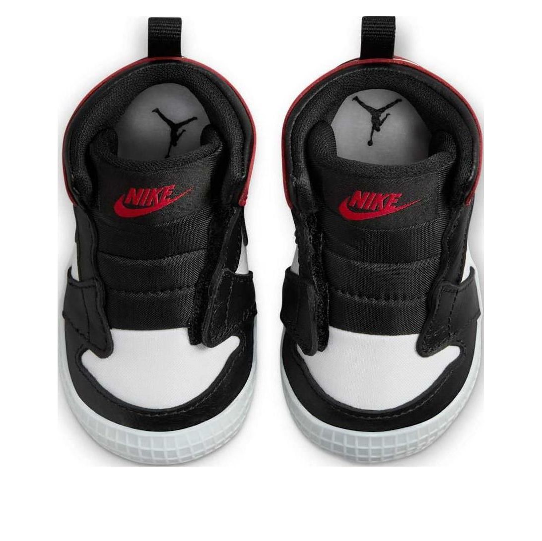 (TD) Air Jordan 1 Crib Bootie 'Black Toe Reimagined' HJ9289-061