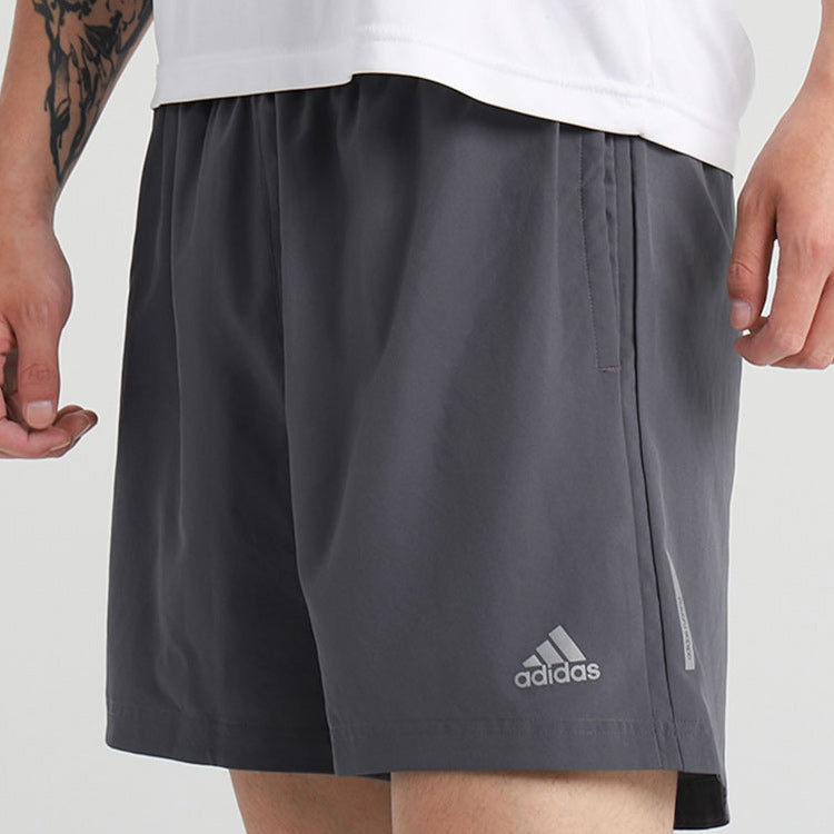 adidas Quick Dry Basketball Sports Shorts Gray EC3689