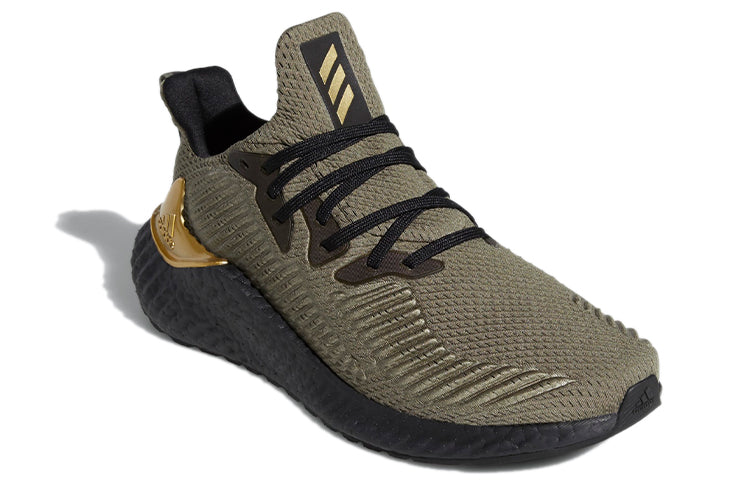 adidas AlphaBoost 'Legacy Green Gold Metallic' EH3321