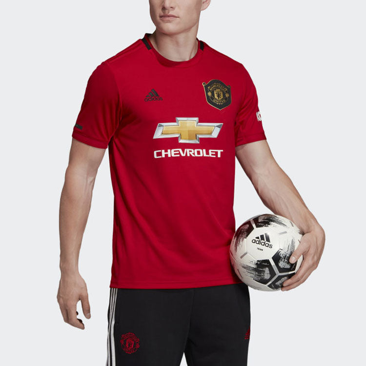 adidas MUFC H Jersey JSY Manchester United Home Fan Edition football game uniform Red ED7386