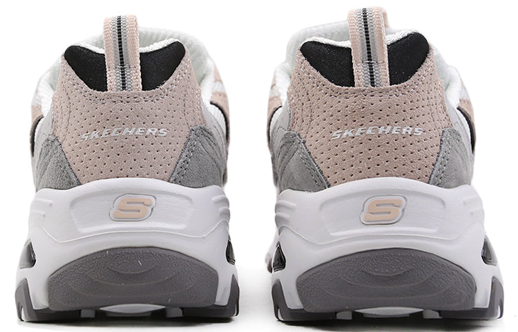 (WMNS) Skechers D'Lites 1.0 'White Pink' 13147-WGPK