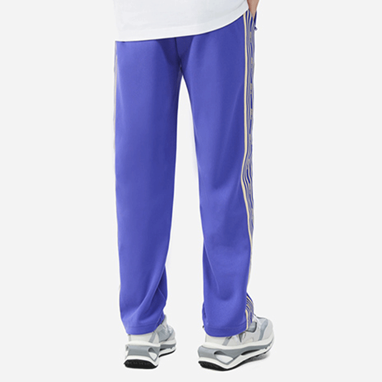 Li-Ning Logo Side Striped Pants 'Purple' AKLS869-3